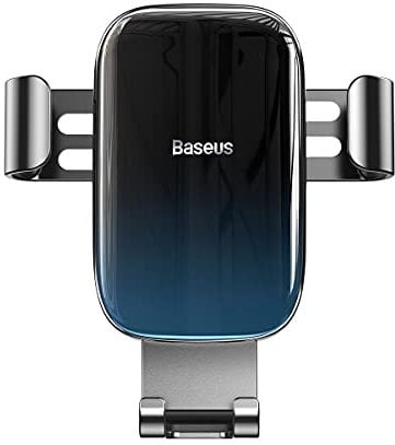 Baseus Glaze Gravity, Handyhalterung Auto - Navy-Blau/Schwarz, Farbverlauf, für Auto Heizkörper/Lüftungsschlitz/Klimaanlage mit Verriegelung Design (Air Vent)