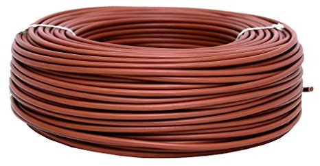 Rollo Cable Eléctrico de 100 m | H07V-K | Sección 1 x 6 mm2 | Color marrón