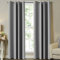 Turquoize Extra Long Curtains for Patio Door Thermal Insulated Blackout Window Treatment Panels for Sliding Glass Door Energy Saving Curain Draperis, 52 W x 108 L Dove