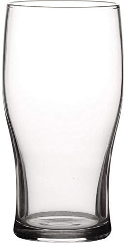 Tulip Toughened 20oz Pint Beer Glass Strong Durable Glass - 1
