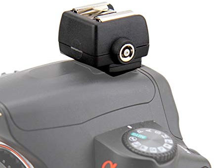 Mugast Kamera Blitzschuh Adapter,Mini Kunststoff Blitzschuh Konverter für Sony Alpha A100 A200 A230 A290 A300 A330 A450 A450 A550 A850 A900 A77 Zubehör für Blitzkameras