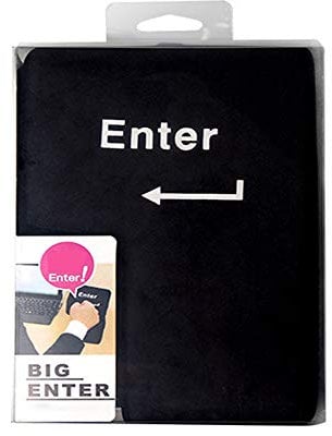 walenbily Enter Taste, Big Enter Enter Kissen Office Schaum Nickerchen Kissen Anti Stress Enter Taste zum Schlagen für Büro, Zuhause und Geschäftsreise