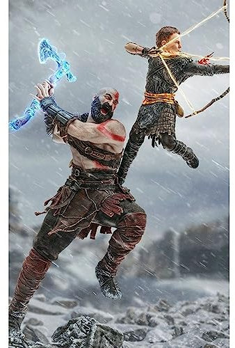 Iron Studios BDS: God of War - Kratos and Atreus Art Scale Statue (1/10) (SOGAME49221-10)