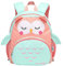 Tanou Kleinkind Rucksack für Baby Mädchen Jungen, Kinder Kindergarten Rucksäcke für Vorschule Kindergarten, niedliche Tier Schultasche für kleine Jungen Mädchen, eule