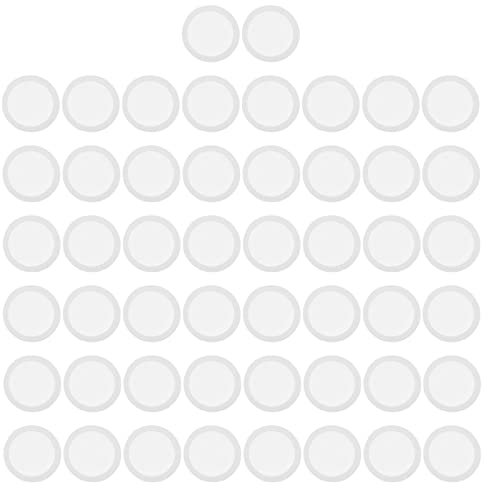 MILISTEN 50 Stück Kazudi-flöten Membran Kazoo-flötenmembranen Austausch Der Kazoo-membran Kazoo Aus Holz Kazoo Film Ersatz Transparenter Rucksack Gitarrenkram Kind Spielzeug Mehrfarbig Abs