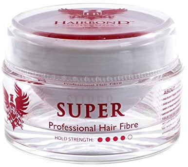 Hairbond United Kingdom Super Professional Hair Fibre (100ml) mens premium hair wax STRONG HOLD and EXTRA MATTE!!