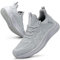 Feethit Turnschuhe Damen Leichtgewichts Atmungsaktiv Sportschuhe Sneaker Hellgrau 38