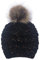 AUNEVN Winter Warme Mütze Warme Winter Outdoor Mützen Damen Strickmütze Panther Cap Snapback/Black/One Size