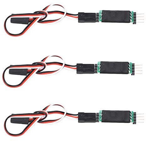 Tbest Panneau de Commande de Lampe à LED, Télécommande de Voiture, Troisième Canal, Récepteur de Lumière, Interrupteur de Cordon, Accessoire de Pièce de Voiture RC