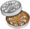 Oiwliur Slow Feeder Dog Bowl - Stainless Steel Non-Slip Metal Slow Feeding Bowl Suitable for Dry, Wet, or Raw Food, 5 Cups Large Capacity Dog Bowl, Double-Sided Design Ideal for All Dog Sizes
