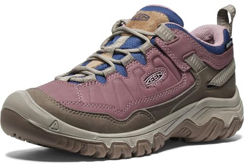 KEEN Targhee 4 wasserdichte Wanderschuhe für Damen, Rose Brown/Plaza Taupe, 9