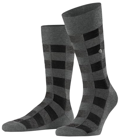 Burlington Herren Buffalo Check Socken Wolle atmungsaktiv klimaregulierend