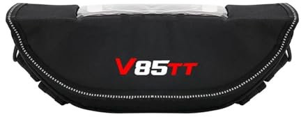 JINYRYP Motorrad-Lenker-Fronttasche Für Moto Guzzi V85 TT V85TT Centenario Reise Motorrad Zubehör wasserdichte Tasche Lagerung Lenkertasche Reise Werkzeugtasche (Farbe : A)