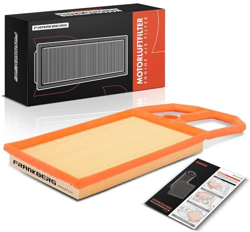 Frankberg 1x Filtro Aria Benzina Compatibile con Arosa 6H1 1.4L 2000-2004 Polo 6N1 1.4L 1.6L 1996-1999 Golf IV 1J1 1.4L 1.6L 1997-2004 1J2 1.4L 1.6L 2000-2005 Replace# 036129620F