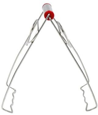 Amosfun 3pcs Stainless Steel Plate Tongs Bowl Clip Heat Resistant Pot Holder for Kitchen