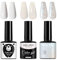 GZSYY UV Nagellack Gel Nagellack Pearl Effect Gel Polish Weiß UV Gel Schellack Nagellack Nagel Gel UV Gel Farben für Nägel