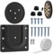 mizikuu Dartscheibe Halterung, Wandhalter Dartboard Aufhängen Dartscheiben Dart Board Set mit 305 CM/120 Zoll Maßband Steeldartboards für Übung, Wettbewerb, Partyspiele