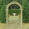 Fasba Gartenbogen Pergola Rosenbogen Rankgitter Garten Spalier Torbogen Rankhilfe 141x97x243 cm Massivholz Kiefer Imprägniert