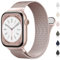 Original Milanese Loop Compatible with Apple Watch Straps 38mm 40mm 41mm 42mm 44mm 45mm 46mm 49mm Women & Men, Magnetic Clasp Adjustable Metal Bands for iWatch Series 10 9 8 7 6 5 4 3 2 1,Ultra,SE
