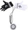 Abaodam E-Piano Handschuhe mit Lautsprecher 8 Instrumenten Sounds 20 Rhythmen Fingerlose Musikhandschuhe für Konzerte Tragbar und Wiederaufladbar