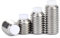 Bulloni di arresto con testa in nylon e vite di arresto in plastica in acciaio inossidabile 304 M3-M12(10pcs M6x12x4x2)