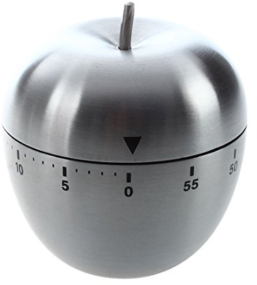 Correa Edelstahl 60 Minuten Countdown Kueche Kochen Mechanische Alarm Timer Uhr Apfel-Form