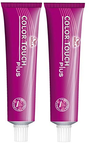 2er Wella Professionals Color Touch Plus 55/06 Hellbraun Intensiv Natur Violett 60 ml