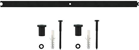 Intersteel Schiebetürsystem - Zwischenschiene 90 cm Schwarz