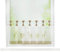 Joyswahl Scheibengardine Voile Bistrogardine »Elch« mit Weihnachten Muster Transparente Gardine Stores HxB 45x120cm Braun 1er Pack