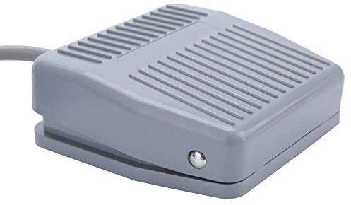 250v 10a Industriale Pedale Momentaneo Metallo Piede, Interruttore A Pedale Antiscivolo Con 2M Cavo