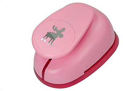 Sescha Motivlocher/Papierstanzer Elch stehend von EFCO - Größe L: 34x25mm