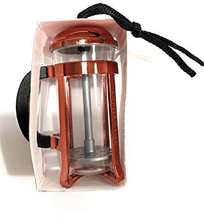 Starbucks Red French Press Tree Christmas Ornament