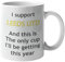 Funny Leeds United Football Mug – This is The Only Cup I’ll Be Getting This Year Joke Gift for Leeds Fans, Ceramic Coffee Cup, Dishwasher Safe, Perfect for Home or Office