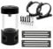 Dracaena 300mm G1/4” Holes, 50-55mm OD Cooling Acrylic Ball Water Reservoir, Water Tank with Metal Cover, Multi outlets for Computer Water Cooling System