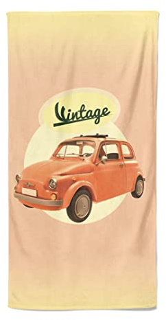 Tex family Strandtuch aus Frottee 500 Vintage groß 90 x 170 cm