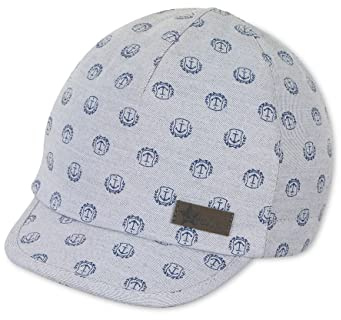 Sterntaler Unisex Kinder Schirmmütze Anker Kindermütze, Lichtgrau, 51 EU