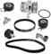 Huiruhy Zahnriemen Zahnriemensatz mit Wasserpumpe Kompatibel mit Le0n Toled0 B0ra G0lf 1.6 16V ATN AUS AZD BCB K980129A 036109119C CT957WP2