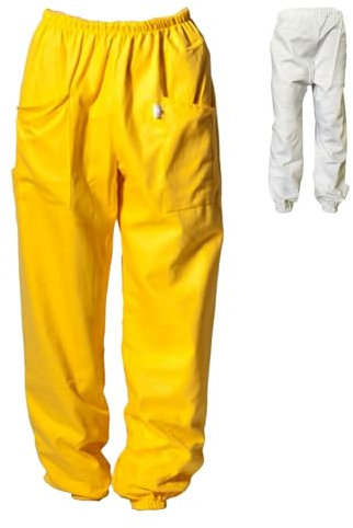 URBANSBEE Pantalon d'Apiculture pour Homme et Femme-Pantalon de Protection Anti-Piqûres d'Abeilles, Respirant/Imperméable, Confortable pour Randonnée, Montagne/Travail en Plein Air-Taille Adjustable