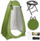 BLIKA Portable Toilet Kit for Adults, Pop Up Privacy Tent, Washable Foldable Portable Camp Toilet, Hold Up to 300 Pounds, Instant Portable Outdoor Shower Tent Camp Toilet Changing Dressing Room