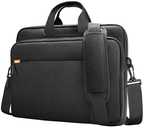 JETech 13 13,3 14 Zoll Laptoptasche, wasserdichte Dünne Computer Tragetasche Kompatibel mit MacBook Air/Pro 13/14, Surface Book 13,5, HP Pavilion 14, Dell Inspiron 14, ThinkPad 14 (Schwarz)