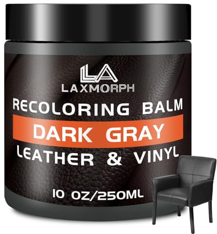 Leder Reparatur Set Dunkel Grau,250ml Flüssigleder Lederpflege Für Ledercouch,Lederfarbe,Kunstleder Reparaturset zum Reparieren von Sofas,Vinylmöbeln, Autositz,Sattel bei Verblassen und Kratzern