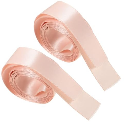 4 Pz Nastro Per Scarpe Piatto Scarpe Da Ballo a Punta Da Balletto Nastri Scarpe Da Punta Elastiche Cinturino Alla Caviglia Per Scarpe Da Ballo Lacci Elastici Ballerine Raso Rosa SUPVOX