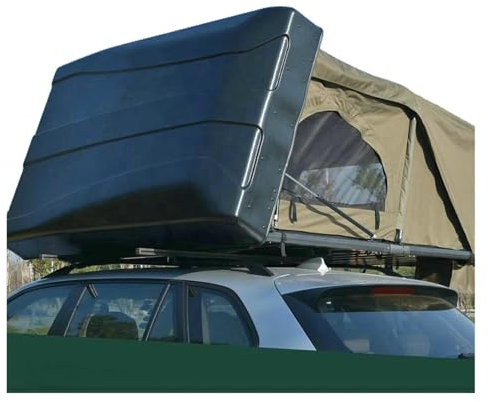 Aluminium-Hartschalen-Dachzelt für 3-4 Personen Autodachzelt Hartschale