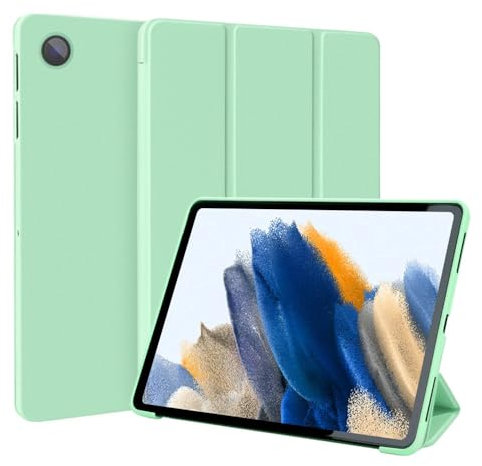 Custodia per Samsung Galaxy Tab A8 10.5 A7 S6 Lite 10.4 Accessori per tablet per Samsung Galaxy Tab S7 FE S8 PLUS S9 PLUS Cover Funda, verde chiaro, per Tab S7 Plus 12.4in