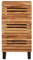 Genérico Wenjingqi 377550 Anrichte aus Massivholz, Akazie, 40 x 34 x 75 cm, Braun