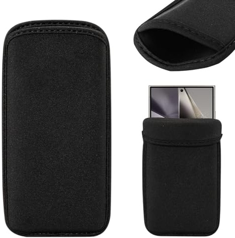 Handytasche für Smartphones, Neopren Handy Hülle für Herren Damen, 2PCS Universal Handy Tasche Handysocke Handybeutel Zubehör Smartphone Tasche Sleeve für iPhone Samsung Google Pixel, 10.5 * 19.5 cm