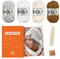myboshi Strickset Mütze Irvine, Strickpaket für Fortgeschrittene, inkl. No.1 Wolle, Nadel, Anleitung und Label, 30% Merinowolle Beige mit Nadelspiel