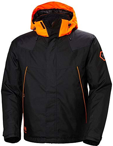 Helly-Hansen Men's Workwear Chelsea Evolution Winter Jacket, Ebony, XL