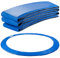 AREBOS Coussin de Protection pour Trampoline de Remplacement | 427 cm | Trampoline Couverture Rembourrage | résistant aux intempéries et UV | Bleu 427 cm