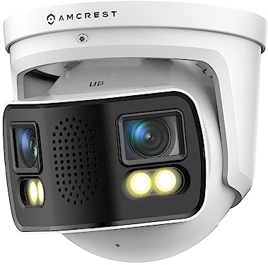 Amcrest UltraHD 4K Varifocal PoE Dome Outdoor security camera, 4K (8-megapixel) 3840x2160P, night vision 164ft 4x optical zoom